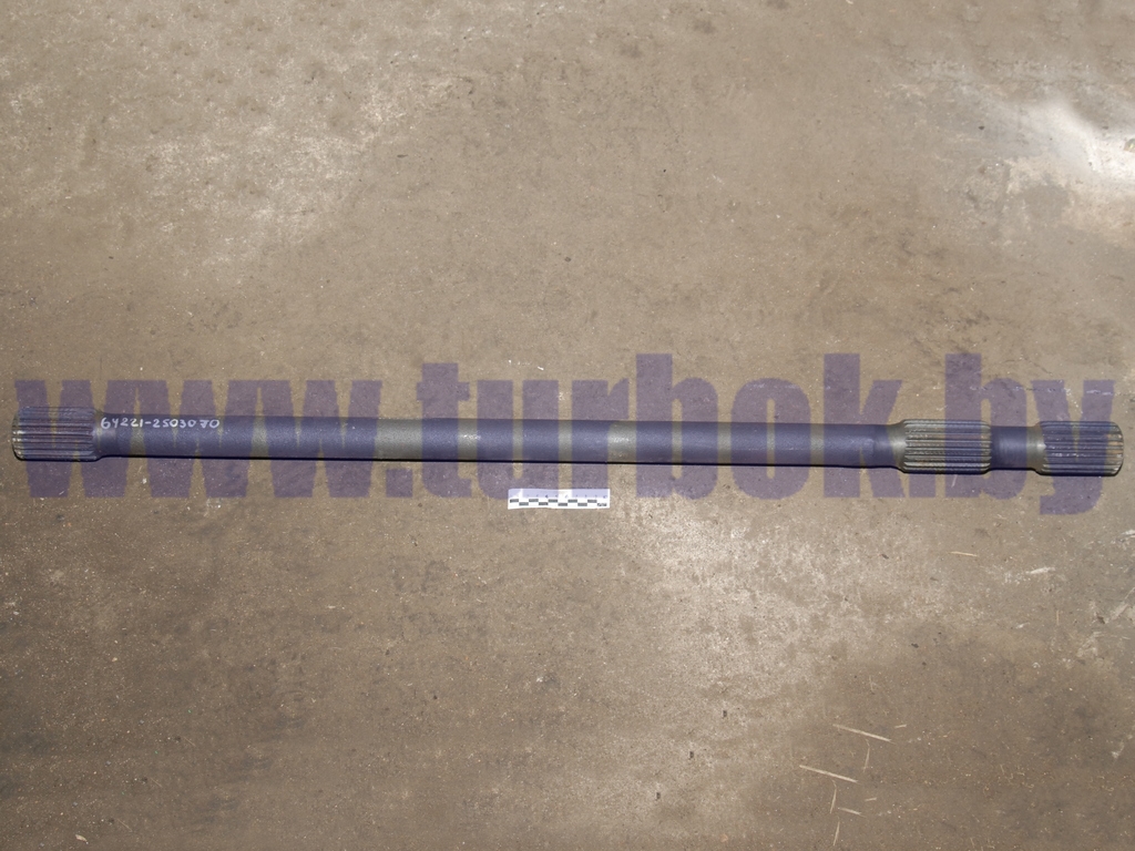 Полуось среднего моста под блокировку (3 шлица, L=1135)