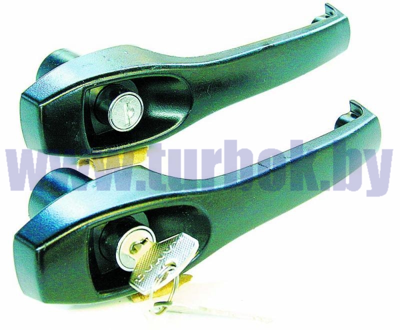 Комплект ручек двери кабины с замком и ключом(аналог 5320-6105040)