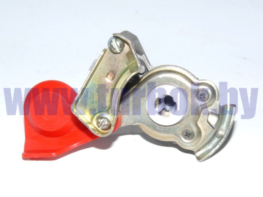 Головка соединительная М16 с клапаном красная 6022352111000