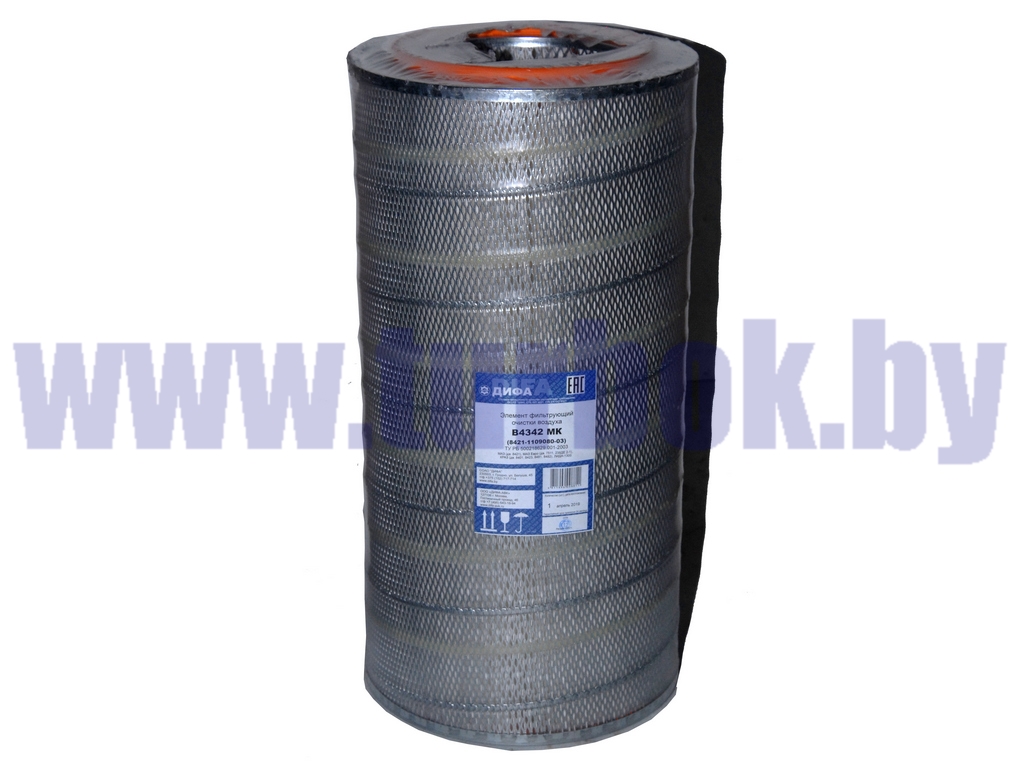 Элемент фильтрующий воздуха Тутай, Евро 1,2, 7511 двойной пк (601х300х178/11)