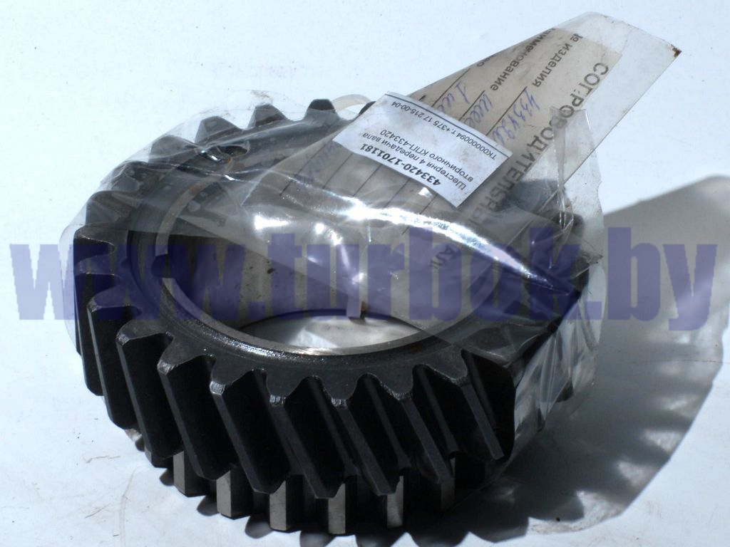 Шестерня 4 передачи вала вторичного КПП-433420