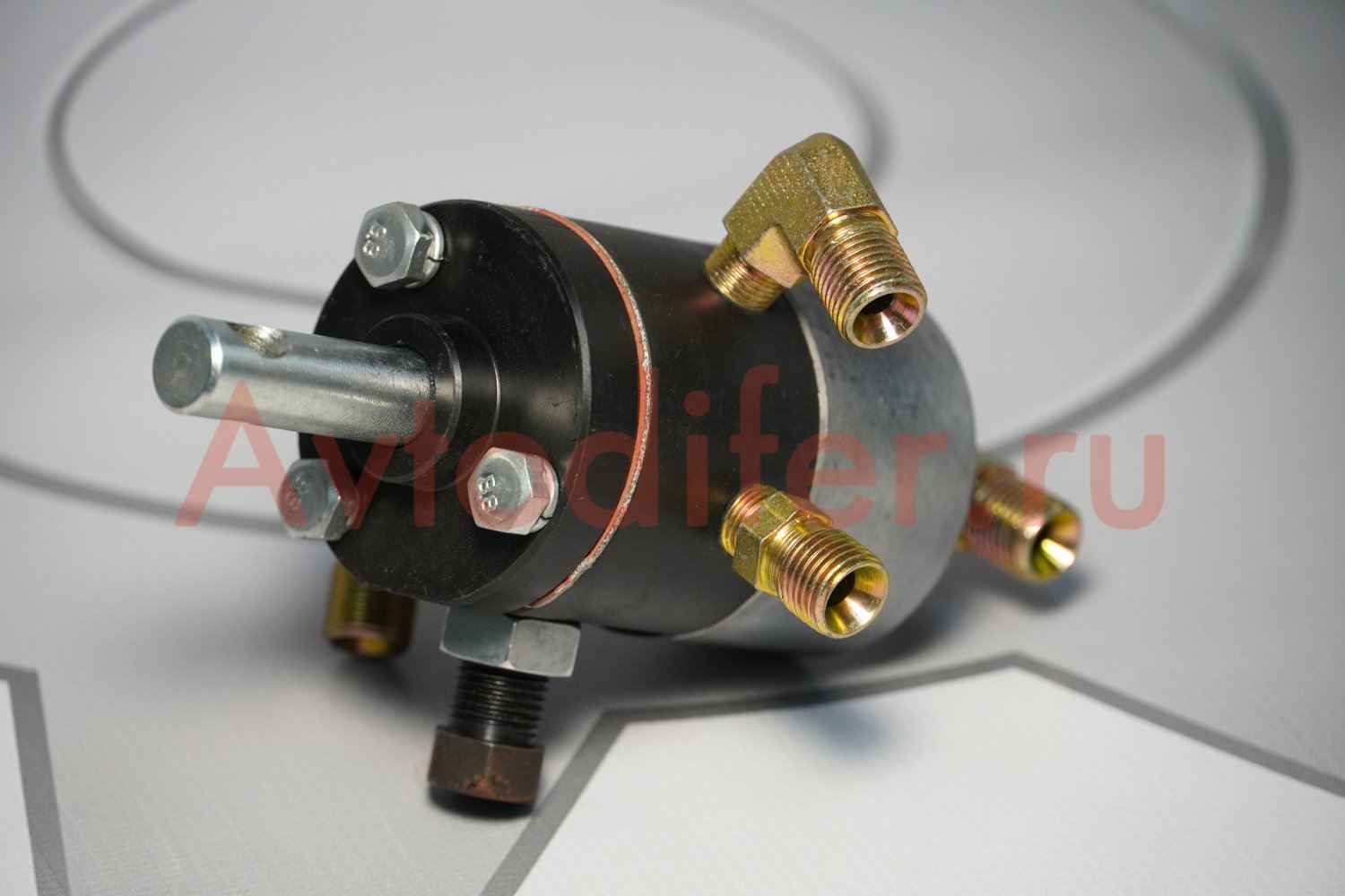 Кран пневматический подъёма платформы