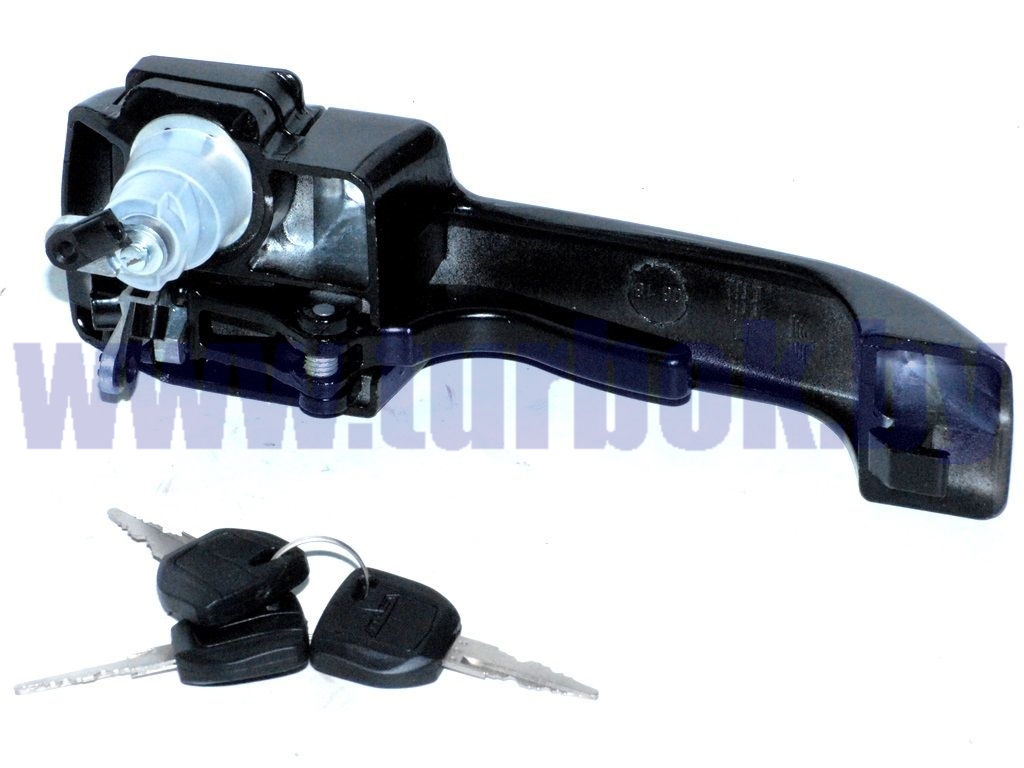 Ручка двери с ключами наружняя н/о правая