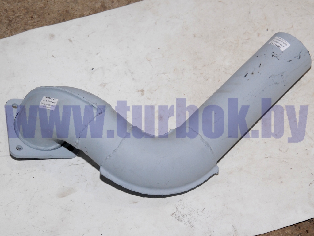 Труба приёмная глушителя левая