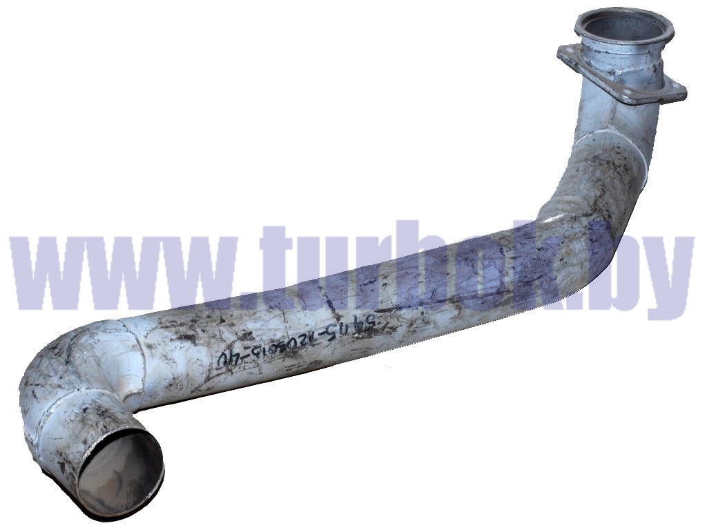 Труба приёмная глушителя правая