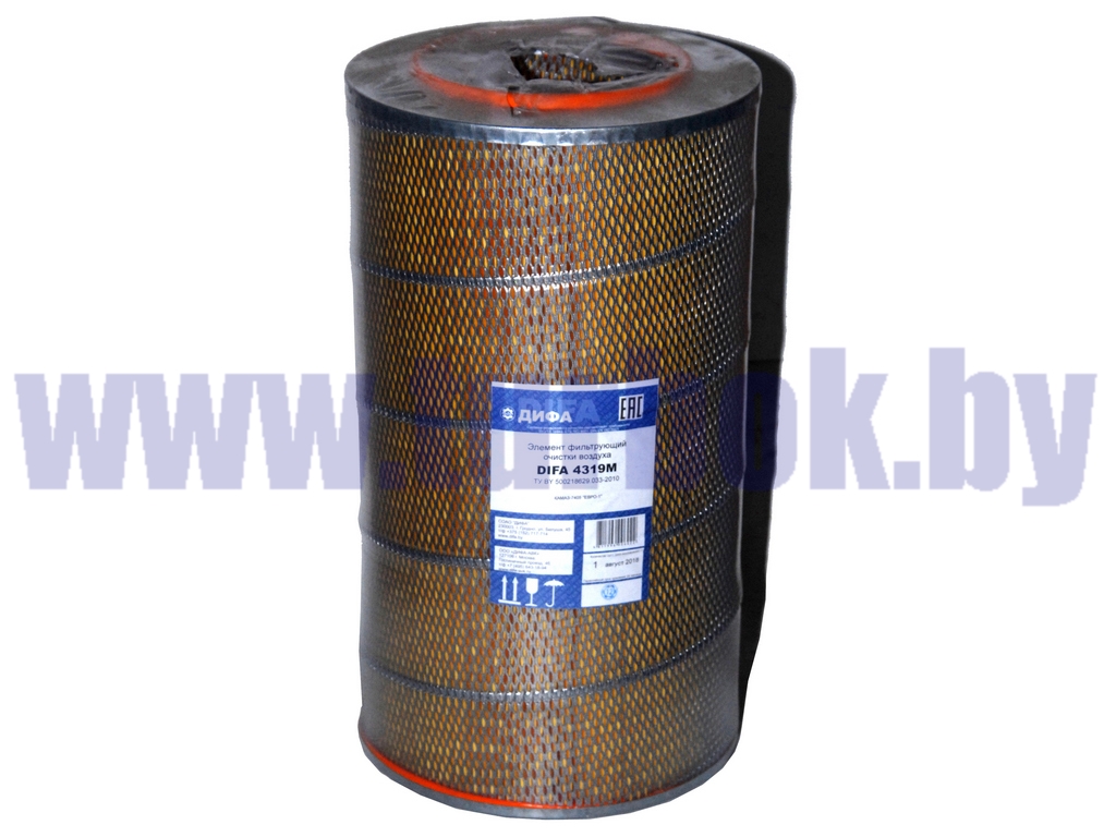 Элемент фильтрующий воздуха H=468, D=260