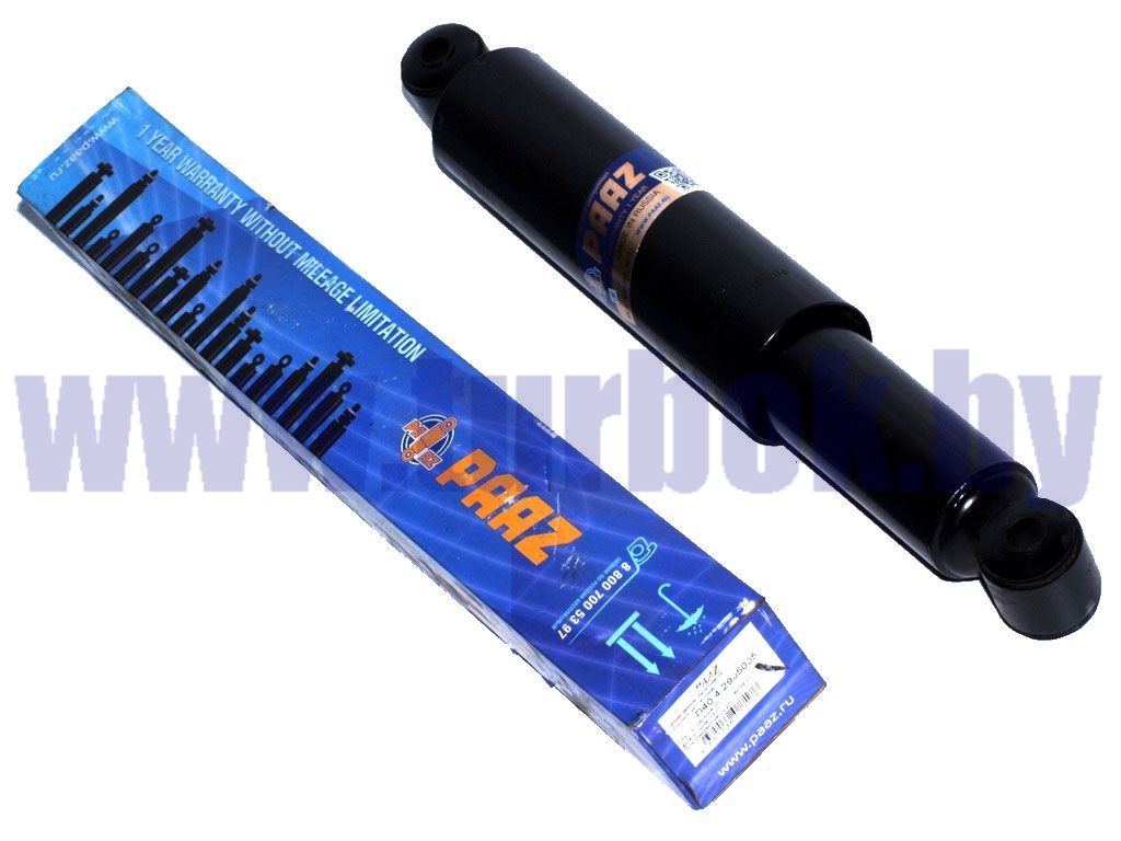 Амортизатор (L=480 в сжатом состоянии, ход=300)(втулки d=16) МАЗ-4370