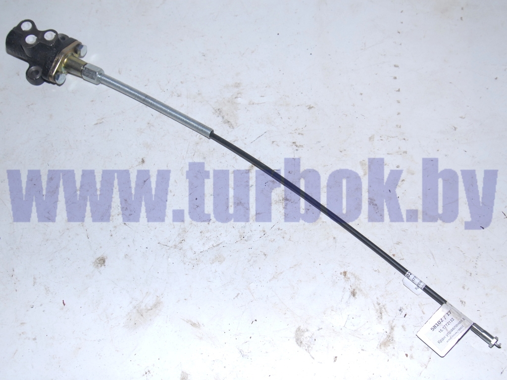 Кран управления делителем передач с тросом в сборе