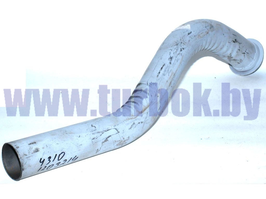 Труба приёмная задняя правая КАМАЗ