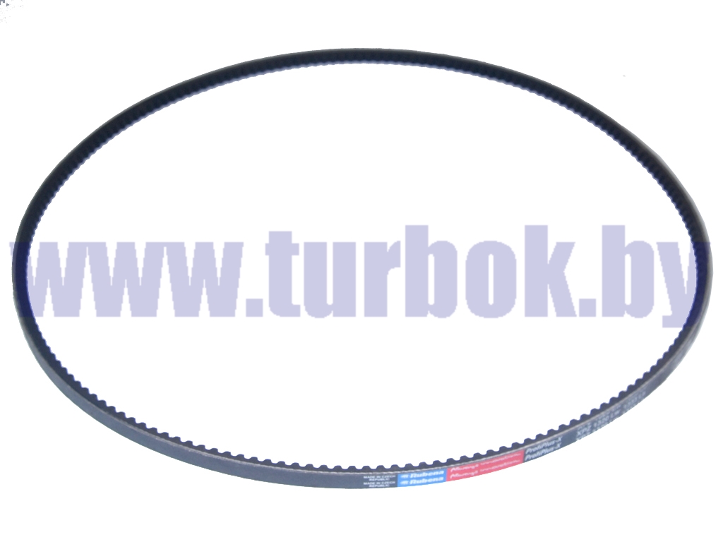 Ремень насоса водяного, генератора 9,7х8-1320 (зубчатый) КАМАЗ RUBENA