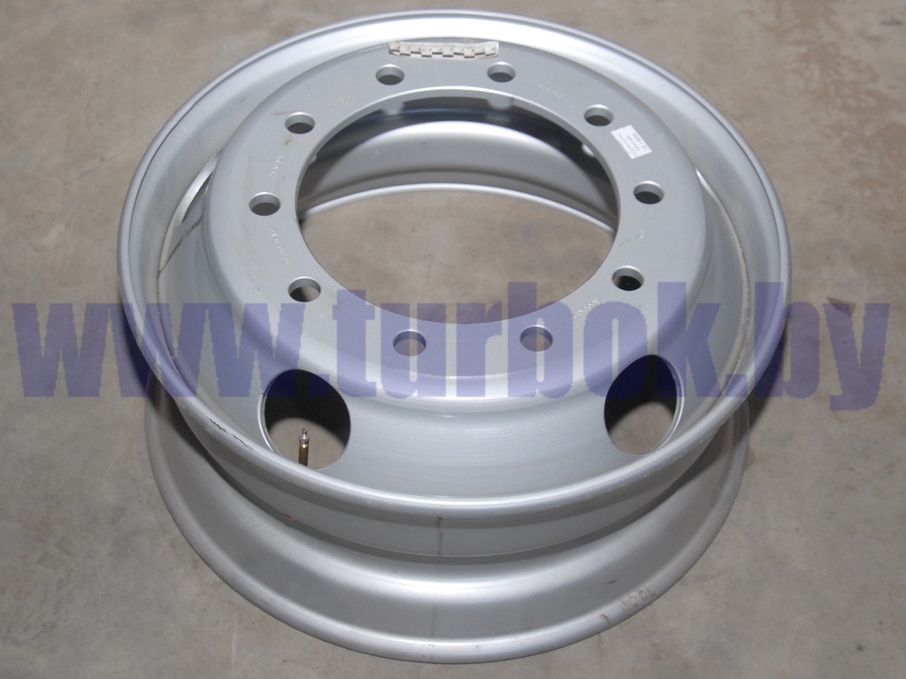 Диск колеса 8,25-22,5 (под шпильки) ET153 10/335 d281автобус