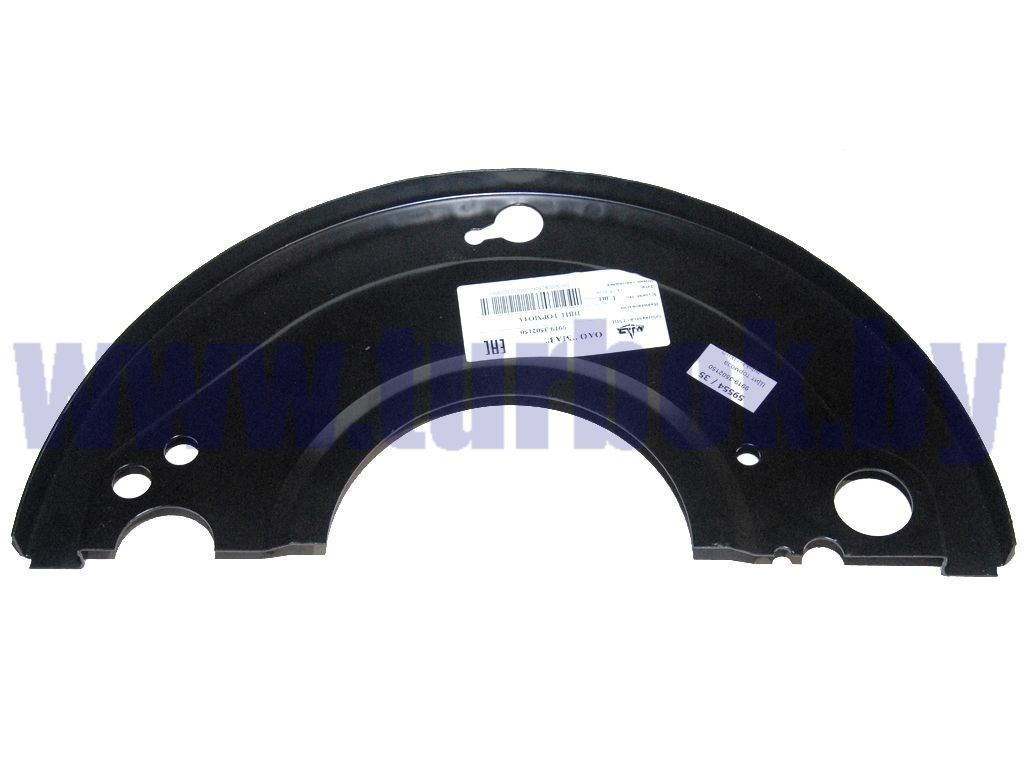 Щит тормоза заднего 9919 правый