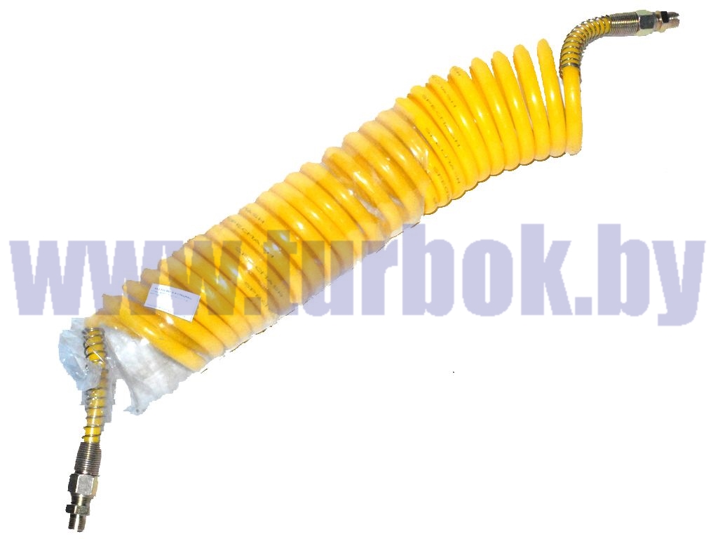 Кабель спиральный  (шланг М16*1,5 витой (L=7.5 м) жёлтый