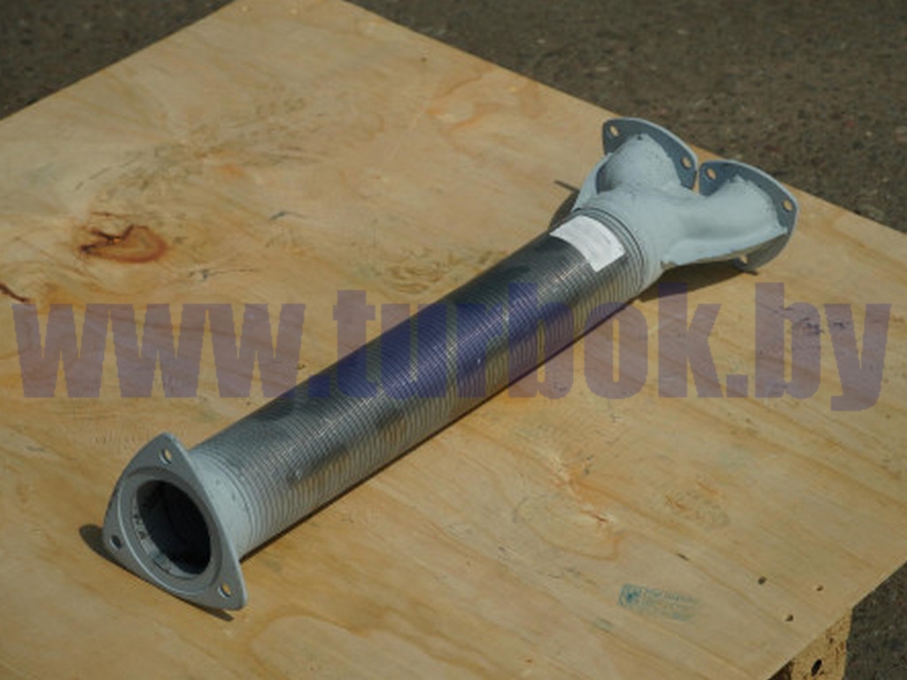 Металлорукав (D=090, L=629) чёрный металл в сборе