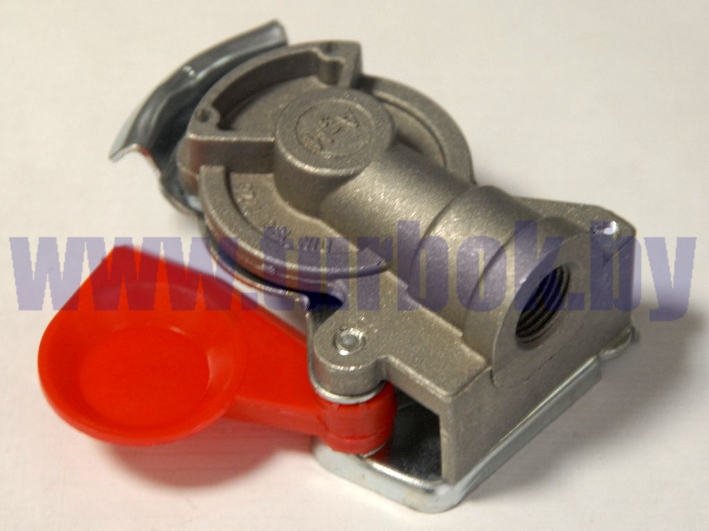 Головка соединительная М16 без клапана красная