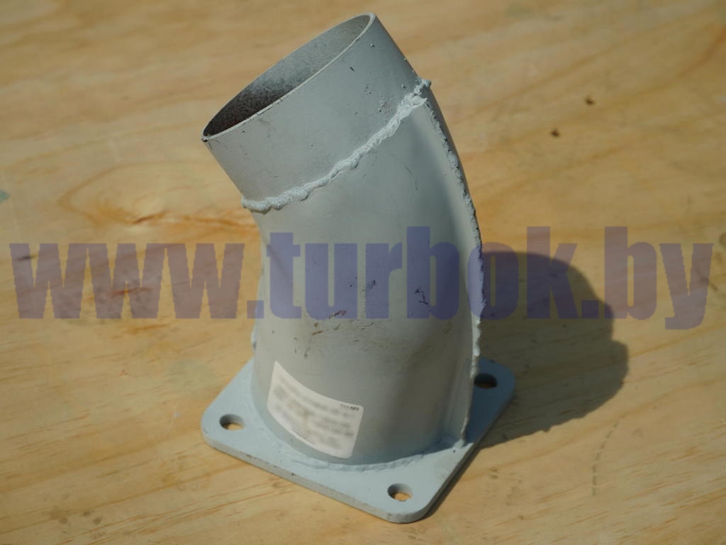 Патрубок под глушитель 630300 МАЗ-555102 под шарнирное соединение