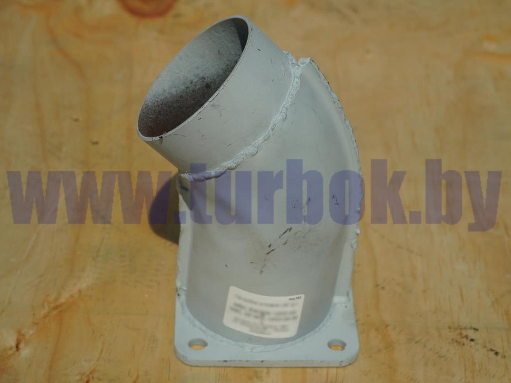 Патрубок под глушитель 630300 МАЗ-555102 под шарнирное соединение