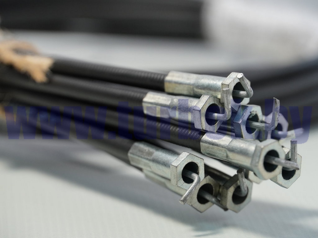 Трос крана (управления делителем внутр.жила тросик) короткий МАЗ, КрАЗ