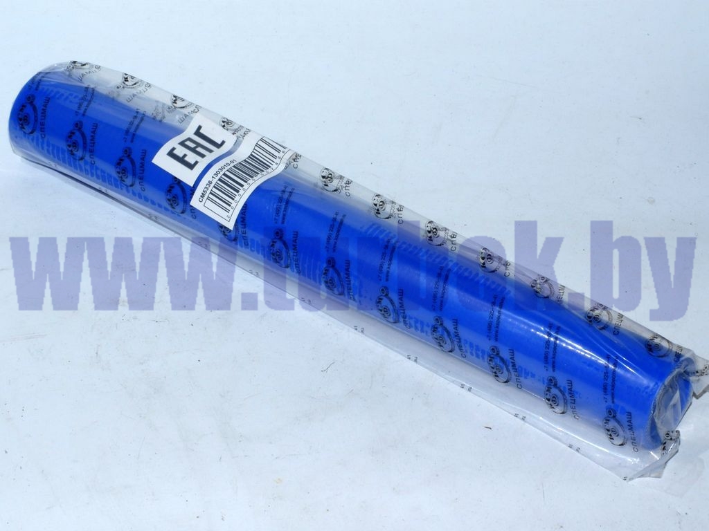 Рукав (патрубок радиатора верхний,L=420,D=42x52) силикон синий