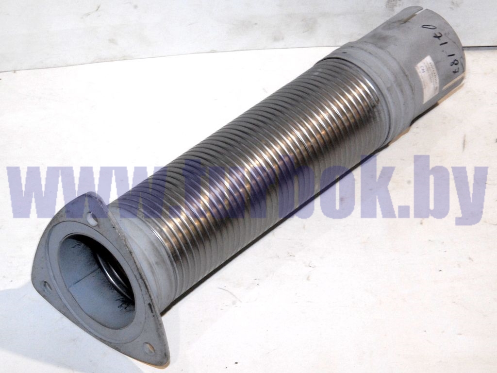 Патрубок между глушителями с фланцем (гофра)