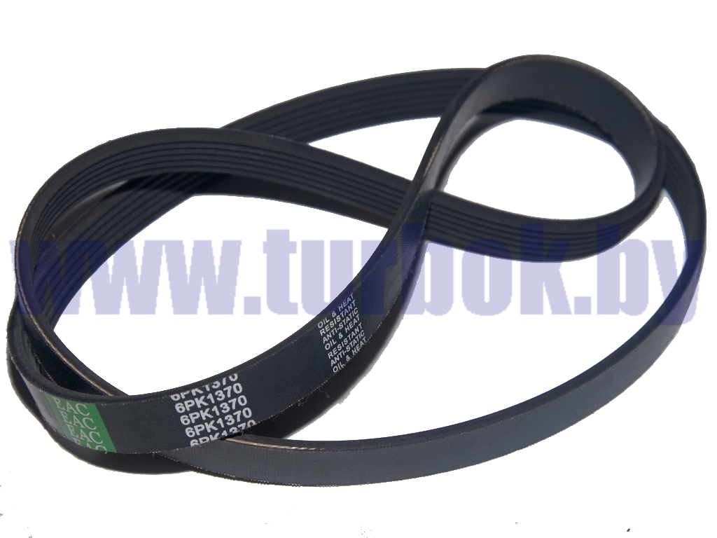 Ремень вентилятора ЯМЗ-534 (6PK 1370) 21,36х5-1370 HUTIAN
