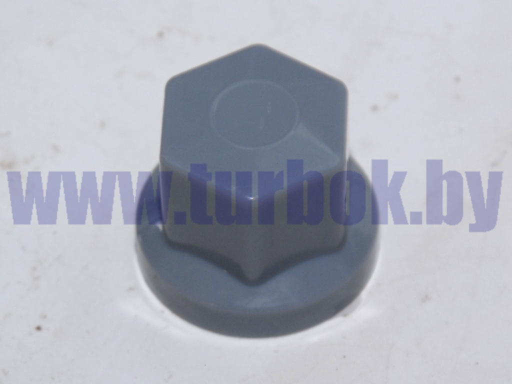 Колпачок гайки крепления колеса 32х32 пластмассовый (серый)