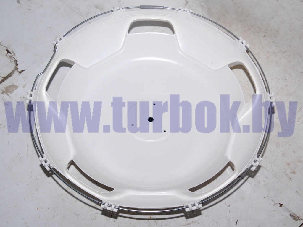 Колпак переднего колеса пласмассовый R-22,5 (белый)