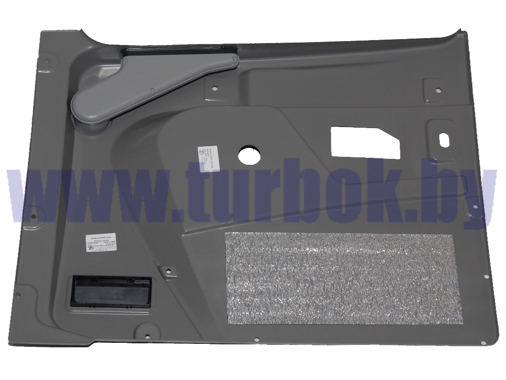 Обивка двери кабины в сборе левая