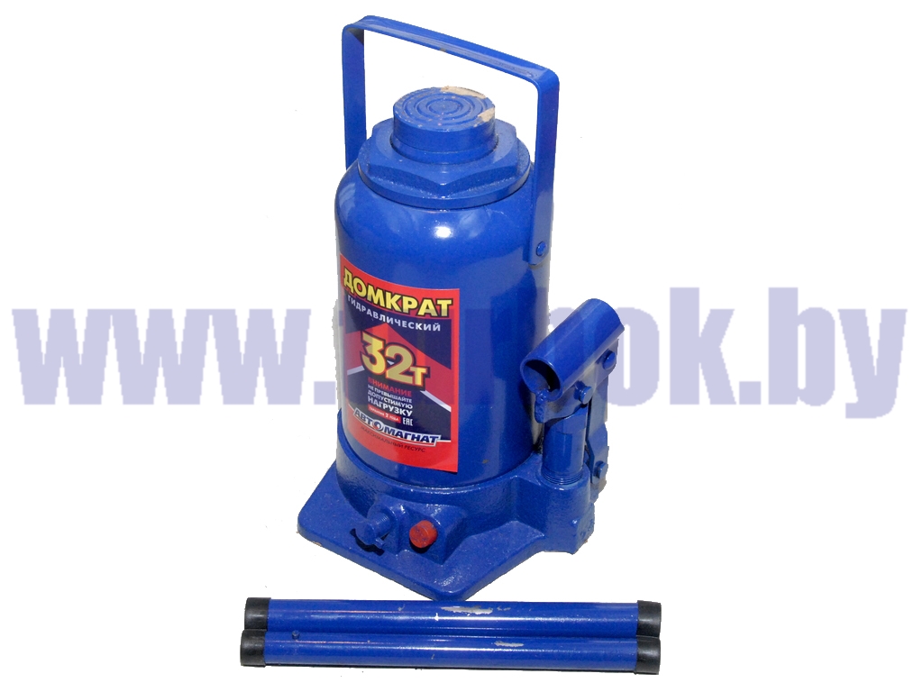 Домкрат гидравлический 32 т (1-плунжерный) 255-405 мм с предохранительным клапаном