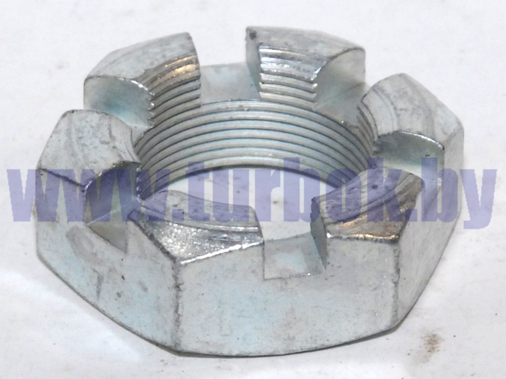 Гайка М33х1,5-6Н корончатая пальца штанги реактивной