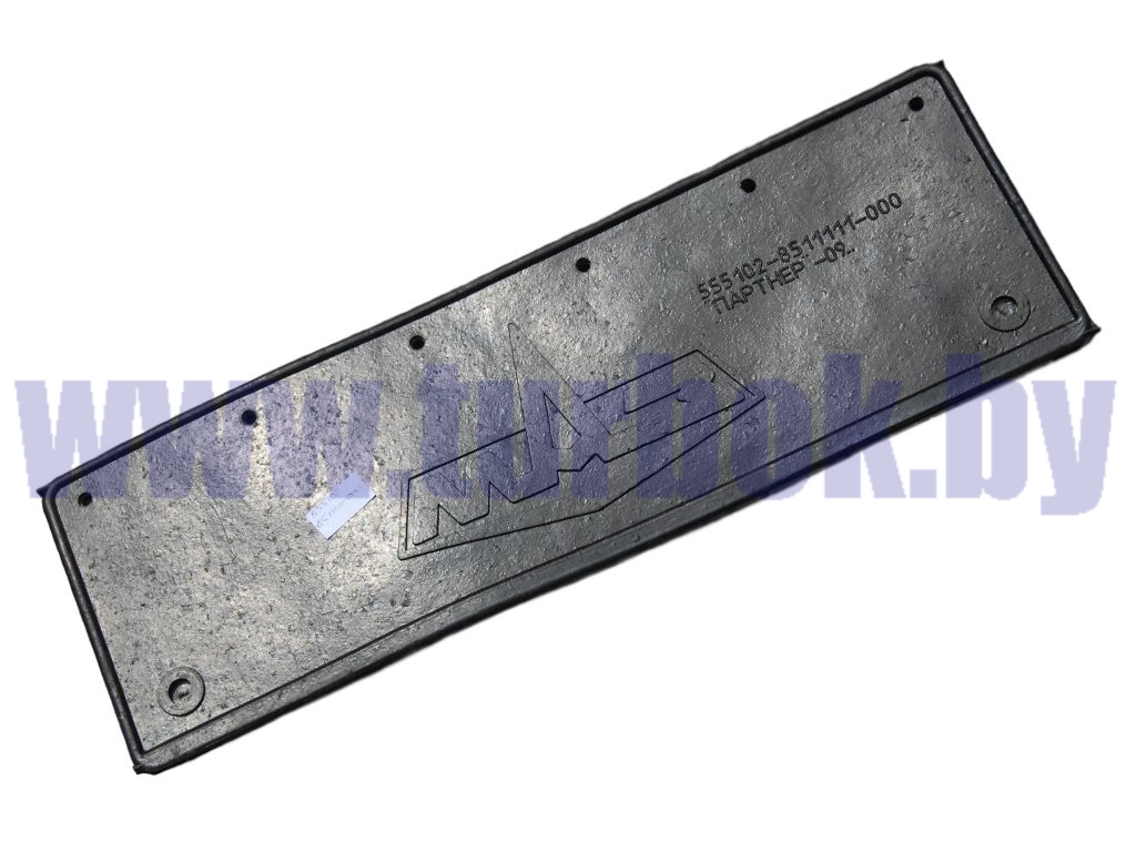 Брызговик 200х600 платформы  (резиновый)