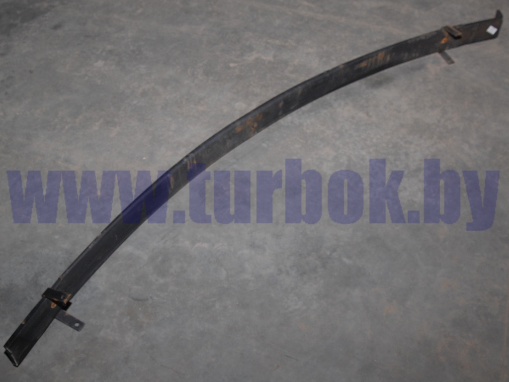 Лист рессорный 6430 передней 3-й L=2000 с хомутами