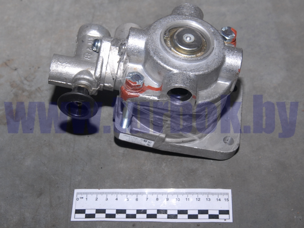 Воздухораспределитель для двухпроводных систем в сборе с краном растормаживания