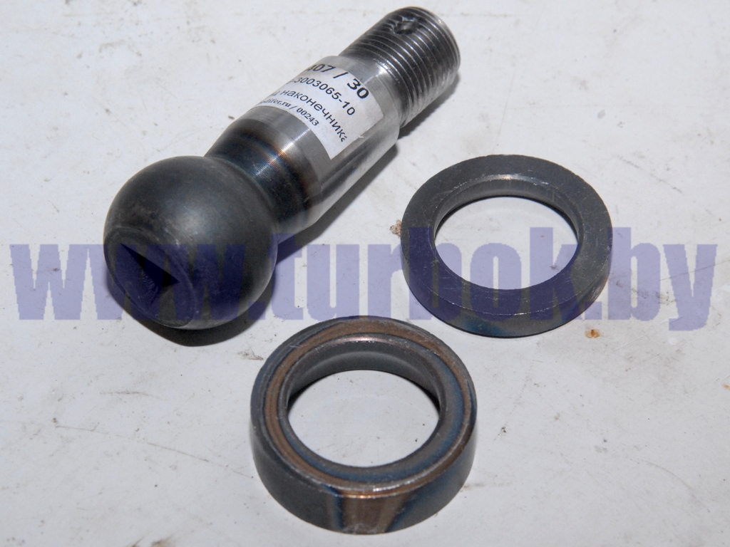 Палец наконечника рулевой тяги (в сборе с двумя сухарями)