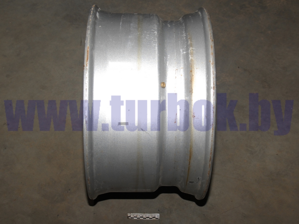 Диск колеса 11,75-22,5 (под шпильки) ЕТ0 без колец на односкатные полуприцепы