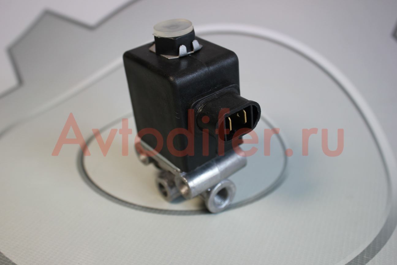 Клапан электромагнитный (НЗ,ш.р.,К1/8,24В,Dу=3) КАМАЗ