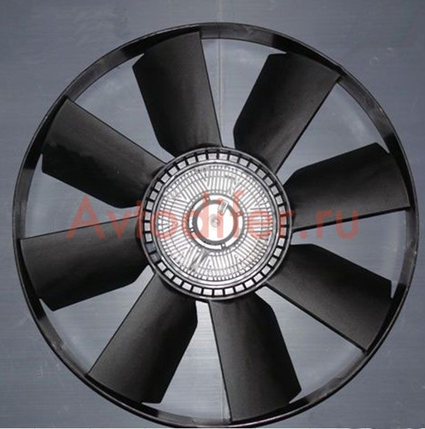 Муфта вязкостная с крыльчаткой вентилятора в сборе d=654